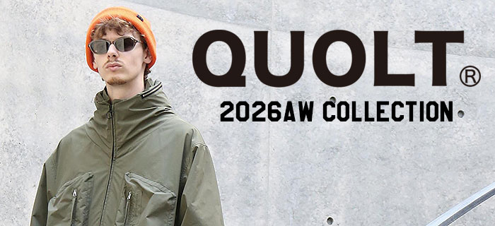 QUOLT 2026 AUTUMN/WINTER COLLECTION 先行予約開始