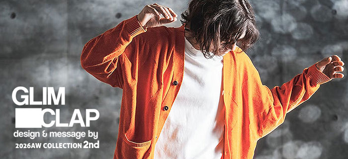 GLIMCLAP 2026 A/W 2nd COLLECTION 先行予約開始