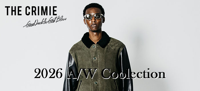 CRIMIE 2026 A/W COLLECTION 先行予約スタート！
